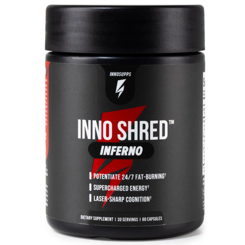 Inno Shred Inferno Thermogenic Fat Burner & Appetite Support, 30 Servings