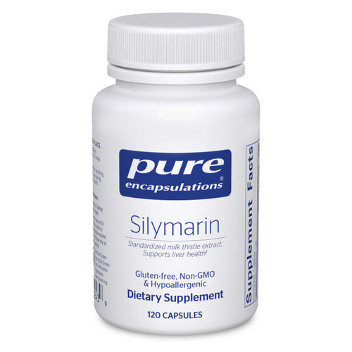 Pure Encapsulations Silymarin, 120 Capsules