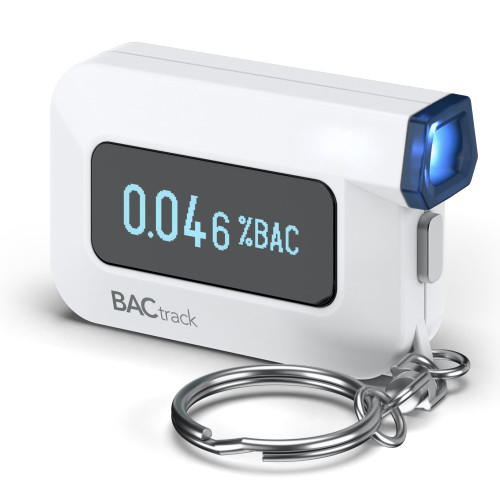 BACtrack C6 Keychain Breathalyzer | BAC Alcohol Tester | Optional App