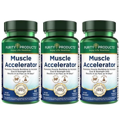 Purity Products Muscle Accelerator 650 mg Patented & Clinically Tested