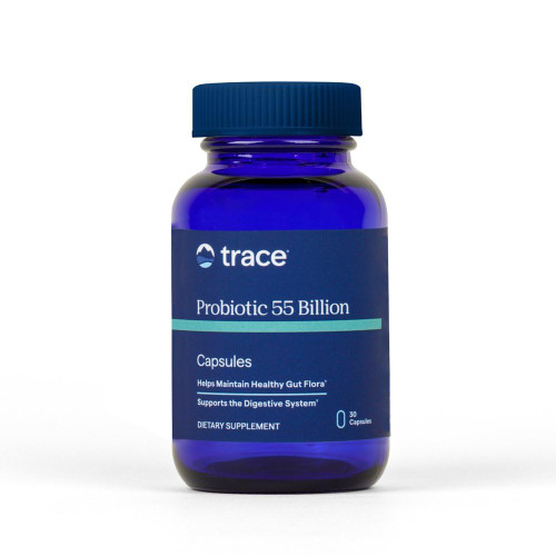 Trace Minerals Probiotic 55 Billion CFU, 30 Capsules