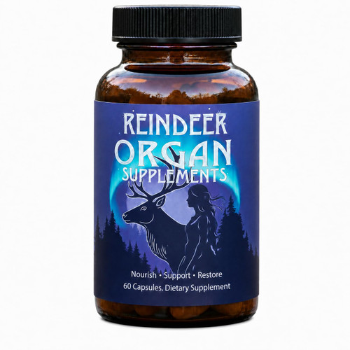 MITALIA Arctic Goddess Reindeer Supplement for Women, 60 Capsules