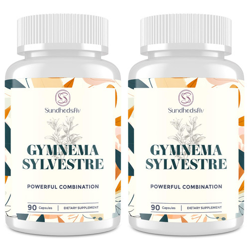 Sundhedsliv 16 in 1 Blxxd Sugr Effective Gymnema Sylvestre Supplement 2100MG | with Berberine, Cinnamon, Bitter Melon | Vitamins, Magnesium & Chromium | 2Pack
