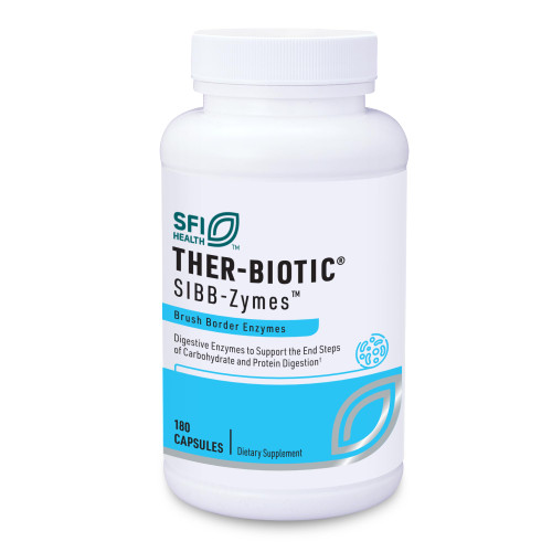 Klaire Labs SFI Health Sibb-Zymes Digestive Enzymes, 180 Capsules