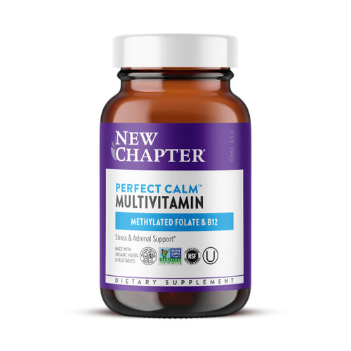 New Chapter Perfect Calm Stress Multivitamin, 144 Count