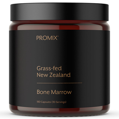 ProMix Nutrition Grass-Fed Beef Bone Marrow Supplement - 180 Capsules