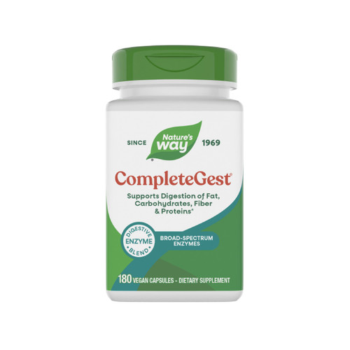 Nature's Way CompleteGest, Vegan Digestive Enzymes, 180 ct