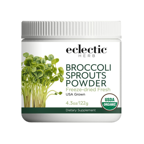 Eclectic Herb, Organic Broccoli Sprouts Powder Supplement, 4.3 oz