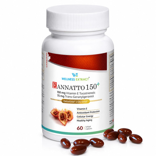 Annatto Tocotrienols 150mg with GG 75mg, Healthy Heart & Bone 60s