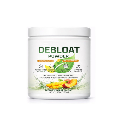 Debloat Powder, with Vitamin C, Dandelion Root & Horsetail Extract, 200g