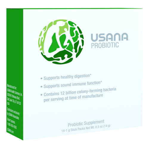 USANA - Probiotic Digestive Health Supplement - 14 Stick Packs