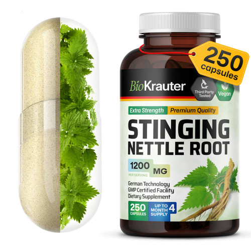 BIO KRAUTER Stinging Nettle for Seasonal Support & Urinary Tract Support