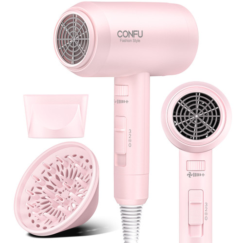Hair Dryer with Diffuser, CONFU Hair Dryers for Women 1600W