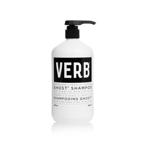 VERB Ghost Fine Hair Shampoo, 32 fl oz | Weightless Smoothing Cleanser