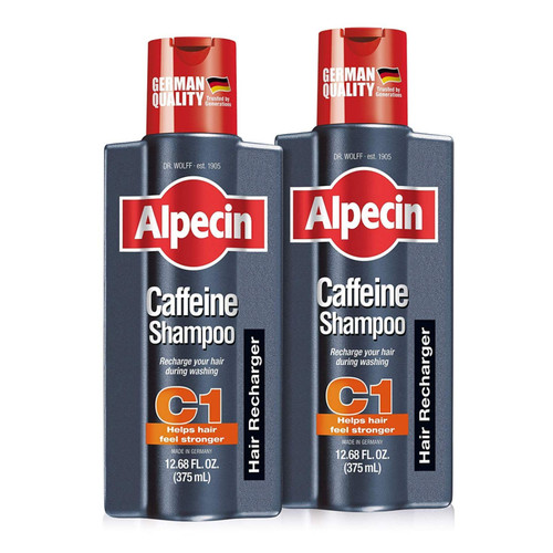 Alpecin C1 Caffeine Shampoo 12.68 fl oz 2-Pack Hair Growth