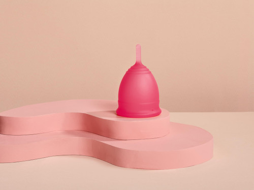 Saalt Menstrual Cup – Reusable Period Cup – Made for Comfortable, Leak-Free Protection Up to 12 Hours – BPA & Latex Free – Includes Cup & Carry Bag (Regular, Himalayan Pink)
