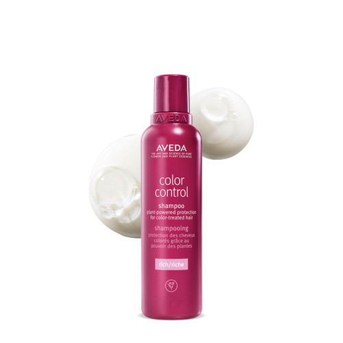 Aveda Color Control Rich Shampoo | Fights Fade, Adds Shine | For Medium to Thick Color-Treated Hair Types | Silicone Free | 98% Naturally Derived*, 6.7 Fl Oz