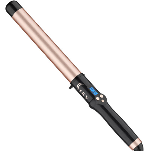 1 1/4 Inch Curling Wand for Long Hair Ceramic Long Barrel
