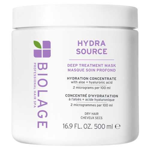 Biolage Hydra Source Deep Treatment Mask – For Dry Hair, 16.9 fl oz