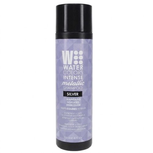 Watercolors Intense Metallic Color Depositing Shampoo, Silver, 8 Fl Oz