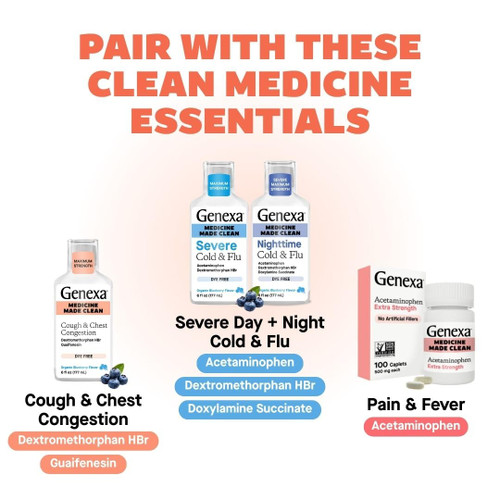 Genexa Cold Crush | Multi-Symptom Cough & Cold Relief for Adults | Delicious Organic Acai Berry Flavor | Certified Organic & Non-GMO | Homeopathic Remedy Made Clean | 180 Chewable Tablets (3 Pack)