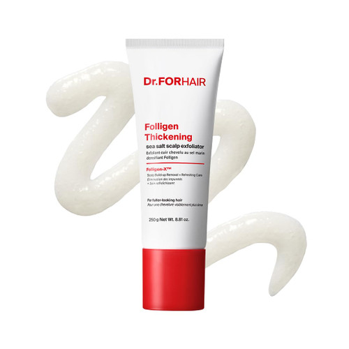 Dr.FORHAIR Folligen Thickening Scalp Sea Salt Exfoliator 8.81 fl oz