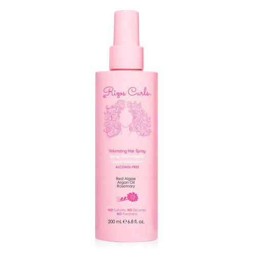Rizos Curls Alcohol-Free Curl Hair Spray – Flexible Hold, Volume & Frizz Control – Adds Shine & Bounce for All Hair Types Wavy, Curly, Coily 1a–4c – Sulfate, Paraben & Alcohol-Free
