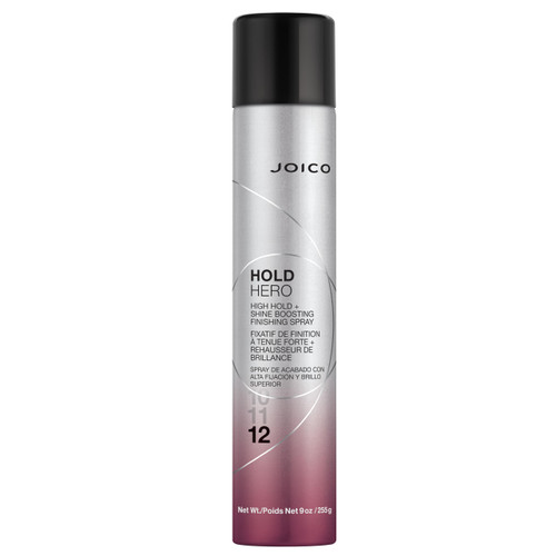 Joico Hold Hero High Hold + Shine Boosting Finishing Spray | 7-Day Hold | 9 Fl Oz