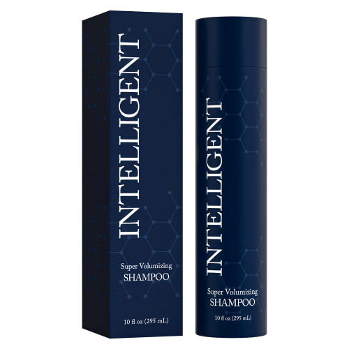 INTELLIGENT Volumizing Shampoo for Thinning Hair, Scalp Care, 10 fl oz