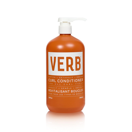 VERB Curl Conditioner 32 fl oz | Detangle + Enhance Waves, Curls + Coils