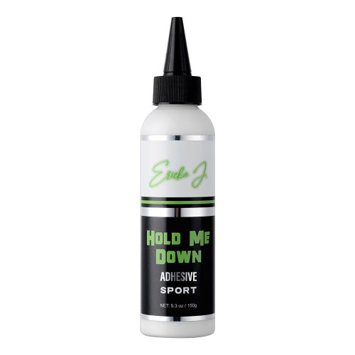Ericka J. Hold Me Down Adhesive Sport - Waterproof Lace Wig Glue for Strong Hold, Quick Drying, Sweat & Water Resistant – Sensitive Skin Friendly-150g / 5.3 Oz