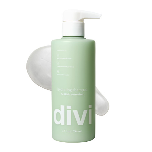divi Hydrating Shampoo | Medium to Thick Hair | Tea Tree Oil | 12 fl oz