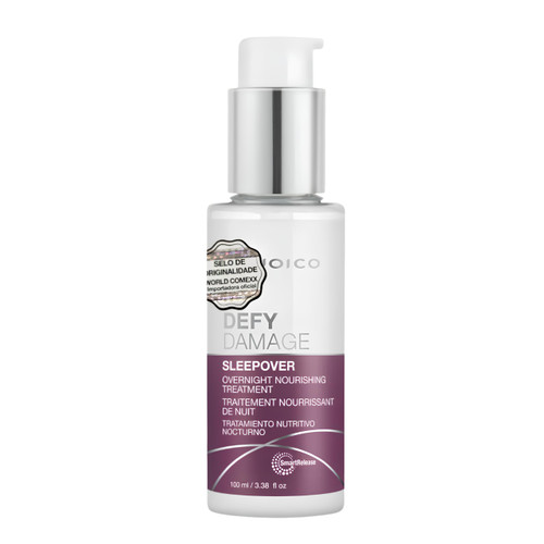Joico Defy Damage Sleep Over Overnight Nourishing Treatment | Leave-In |3.4 Fl Oz