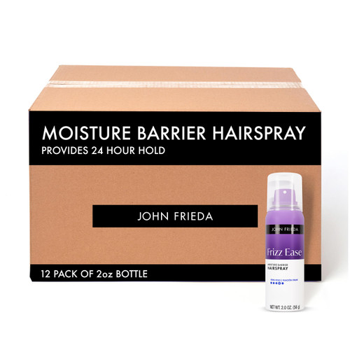 John Frieda Frizz Ease Moisture Barrier Firm Hold Hairspray, 2 oz, 12 pk