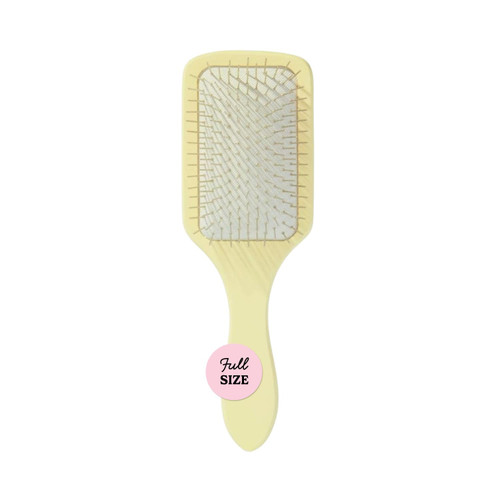 Mane Ready or Knot Detangling Curly Hair Brush - Anti-Static Metal Bristle Hair Brush for Straightening, Smoothing & Fighting Frizz - Provides Scalp with a Gentle Massage