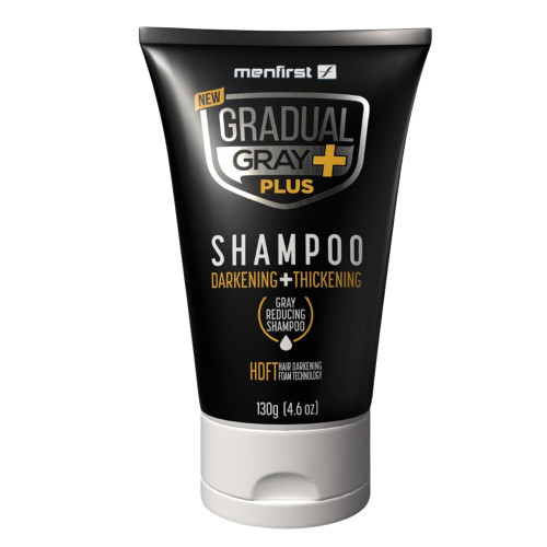 MENFIRST Gradual Gray PLUS Hair Dye Shampoo for Men