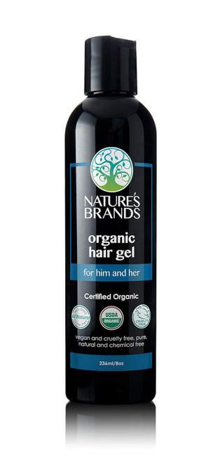 Nature's Brands - Herbal Choice Mari Organic Hair Gel - 8 Oz