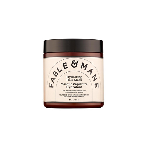 Fable & Mane Intense Hydration Hair Mask 237ml / 8fl oz, For Frizzy, Dry, Damaged Hair. Treatment Repairs and Softens with Shea Butter and Coconut