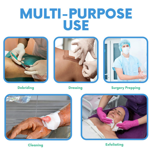 HEALQU 800 Gauze Pads 3x3 - (4x200 Value Pack) 4-Ply Non-Woven Sponges, Non-Sterile | Ultra-Absorbent Lint-Free Medical Squares | Bulk Gauze for Wound Care, Dental, Esthetic Wipes & First Aid Sponges