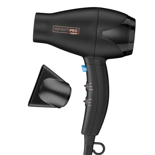 Conair Hair Dryer, INFINITIPRO, Travel, 1600W, Compact, AC Motor