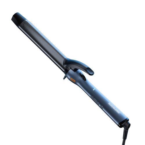 BaBylissPRO Nano Titanium PrecisionGrip Curling Iron with PerfectCurl Coating for Glossy Results