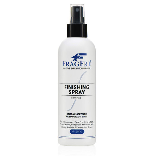 FRAGFRE Firm Hold Hair Finishing Spray, Sensitive Skin, 8 Fl Oz, 1-Pack