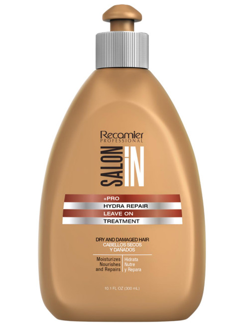 Salon In by Recamier | Hydra Repair Leave-In Conditioner | For Dry & Damaged Hair | 10.1.fl.oz / 300 ml
