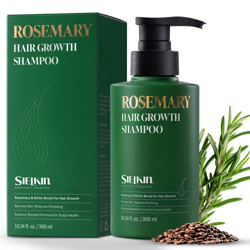 Rosemary Biotin Shampoo for Thinning Hair, Hair Growth For Men & Women