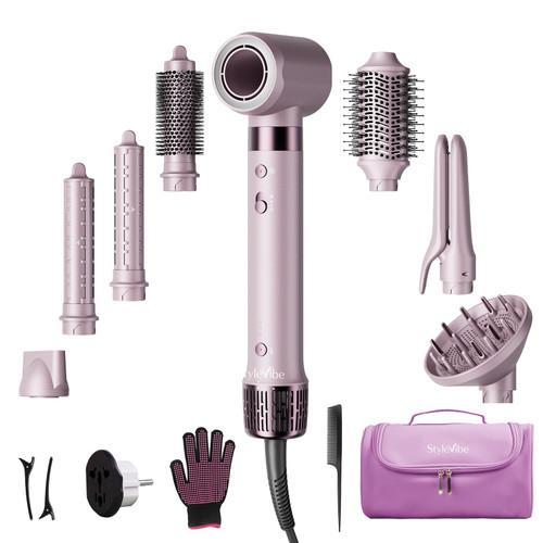 Mythsight StyleVibe Dual Voltage 8-in-1 Air Styler with Diffuser Hair Dryer