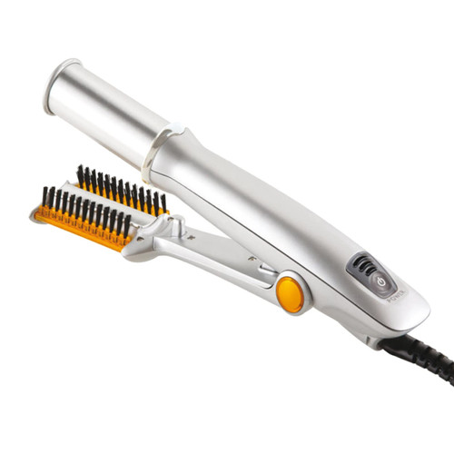 2 in 1 Straight Curling Iron, Hair Waver, Styling Tools & Appliance, Hot Tools Curling Iron, Temperature Adjustable, Fast Heating (Gray)