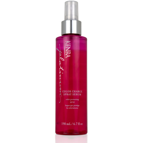 Kenra Professional Platinum Color Charge Spray Serum | Color Protecting Spray |Retains Color Pigments With Shine | Environmental & Thermal Protection | All Hair Types | 6.7 fl. Oz