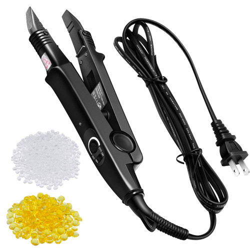Lothee Ktip Extensions Tools Kit Hair Extensions Keratin Tip Tool, Black
