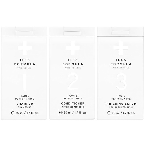 Iles Formula Mini Signature Set: Shampoo, Conditioner & Finishing Serum