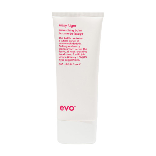 EVO Easy Tiger Blow Dry Cream for Thick & Coarse Hair, 6.8 fl oz